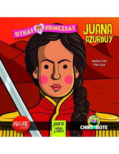 Juana Azurduy para niñas y niño