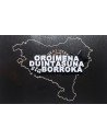 Pin antifascista con la leyenda Oroimena, duintasuna eta borroka