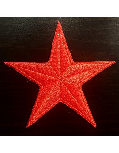 Parche estrella roja