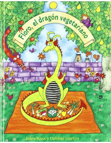 Floro, el dragón vegetariano