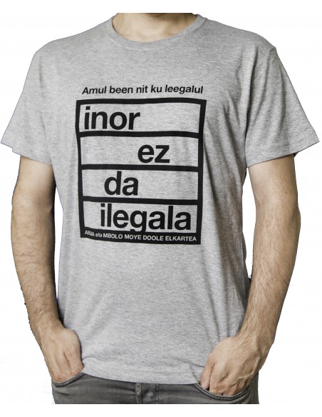 Camiseta Inor ez da ilegala