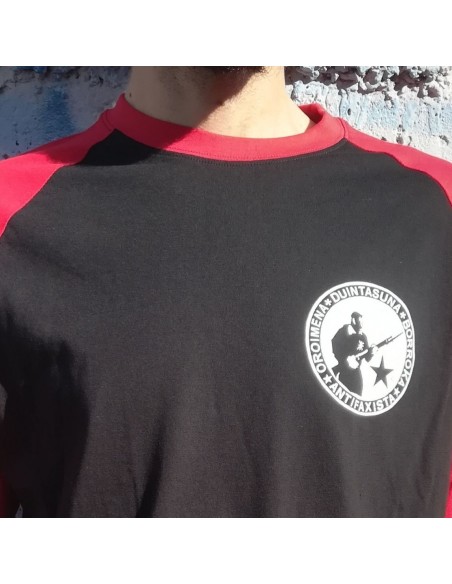 Camiseta oroimena duintasuna borroka antifaxista