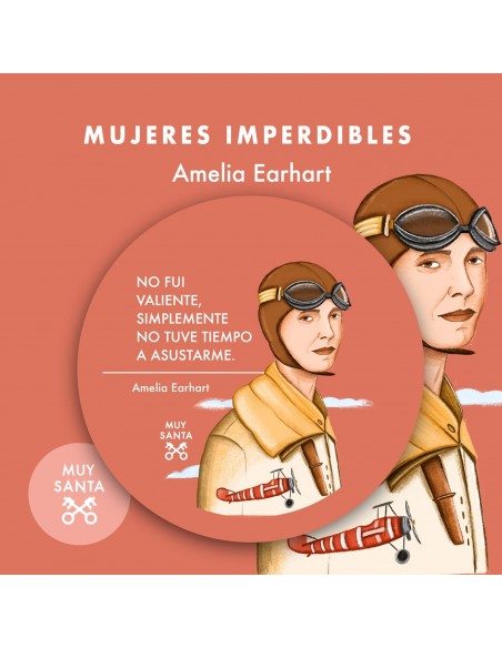 Chapa Amelia Earhart