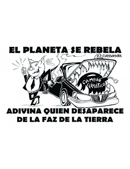 Pegatina El planeta se rebela