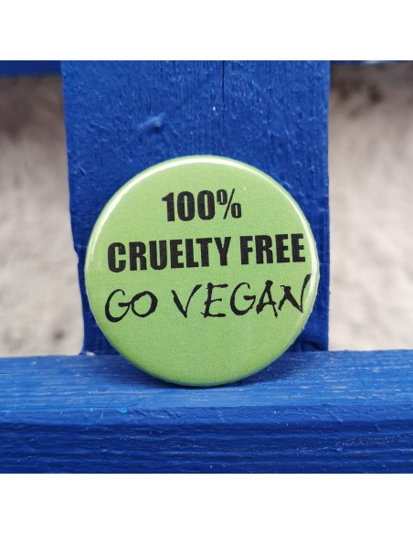 Chapa 100% cruelty free - Go vegan