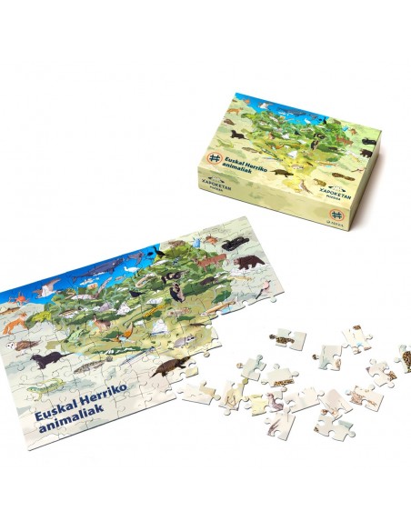Puzzle Euskal Herriko animaliak