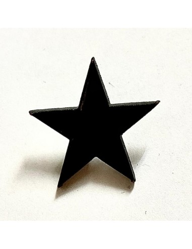 Pin estrella negra anarkista