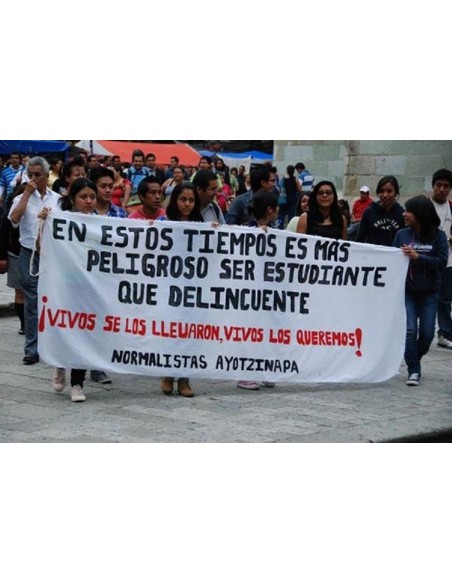 Fue el estado, los ataques contra los estudiantes de Ayotzinapa.