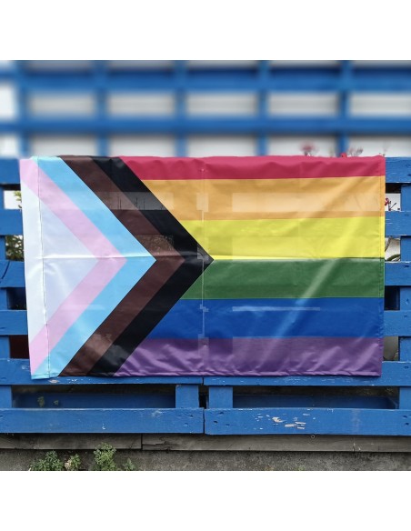 Bandera del progreso LGBT+