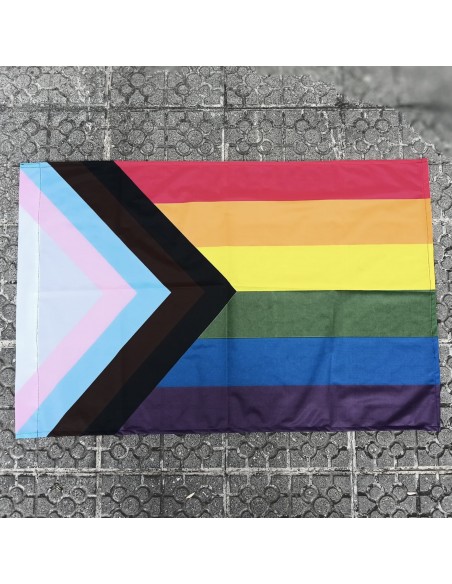 Bandera del progreso LGBT+