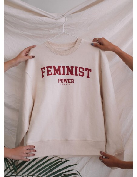 Sudadera feminist power 2