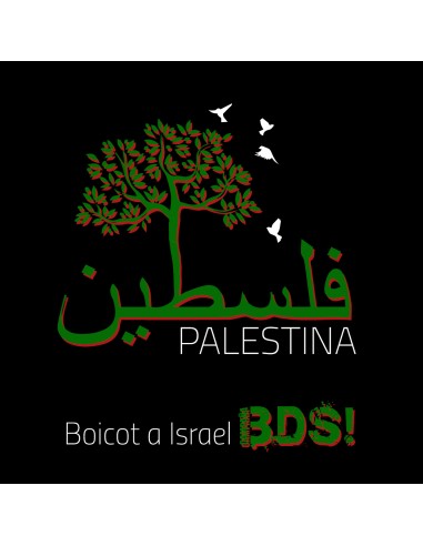Pegatin Palestina. Boicot a Israel