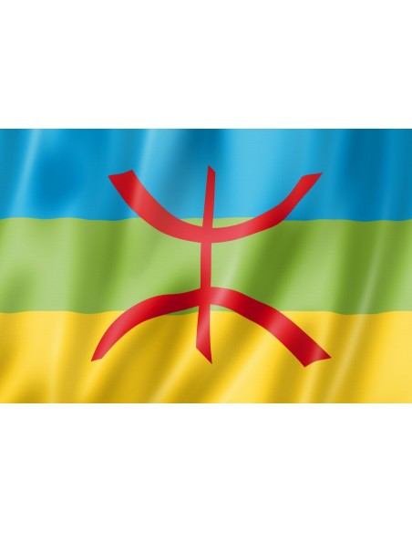 Bandera bereber o Amazigh