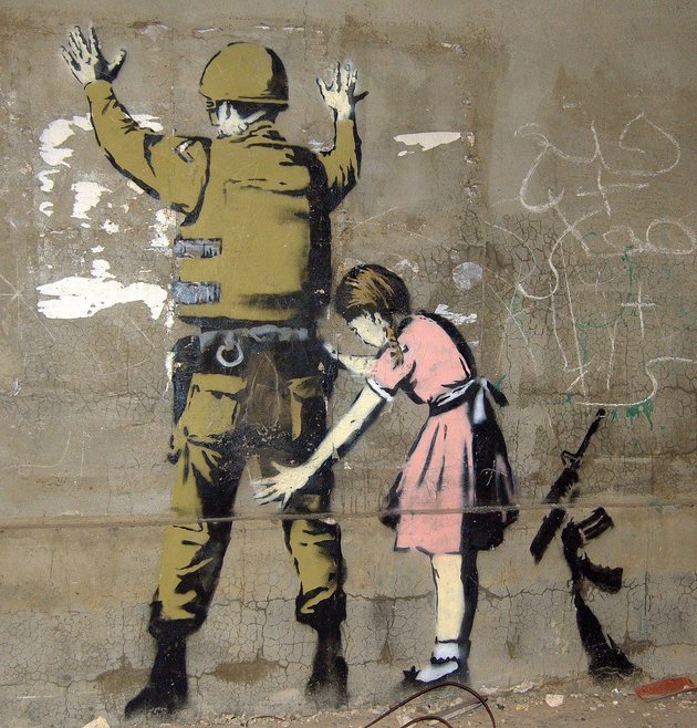 Stop and search Banksy